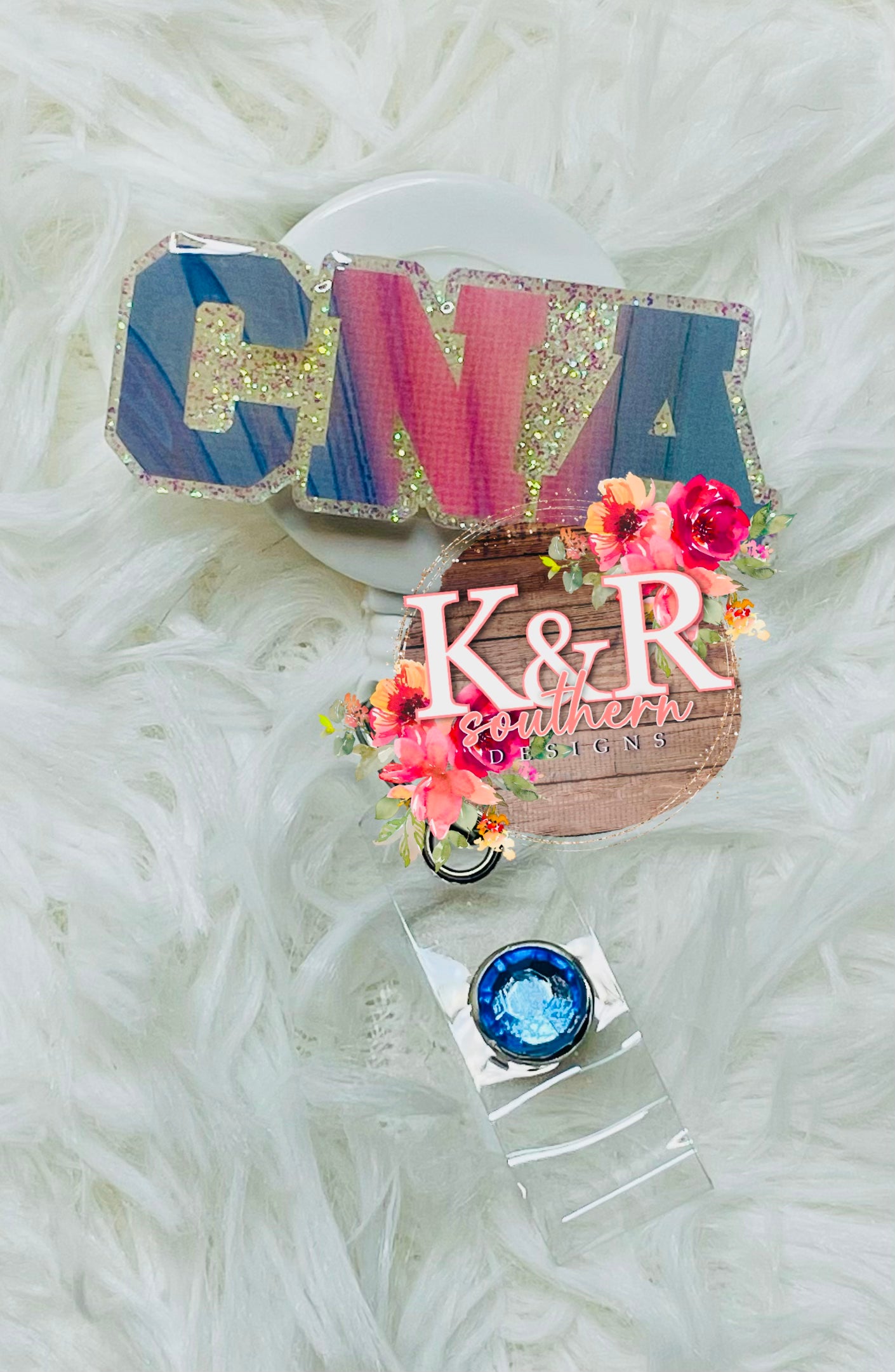 CNA Pastels Badge Reel – K&R Southern Designs