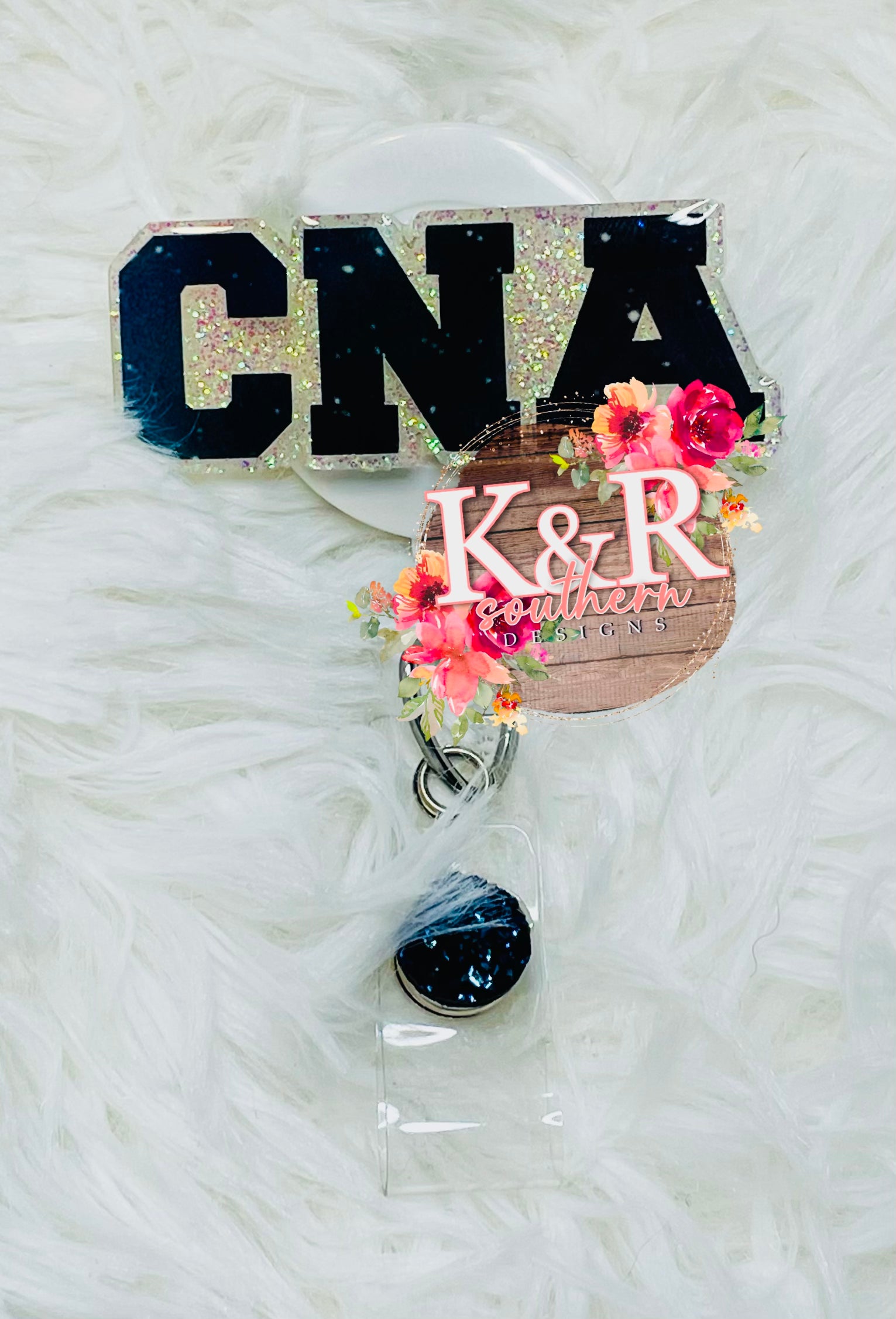 CNA Galaxy Badge Reel – K&R Southern Designs